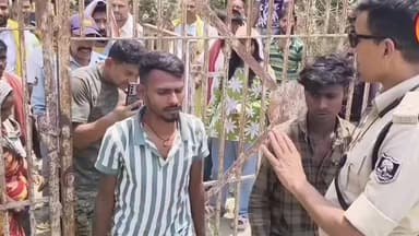 बक्सर: एकतरफा प्यार में युवक चढ़ा टावर पर, थानाध्यक्ष ने मांग पूरी करने का दिया आश्वासन, नीचे उतरते ही पुलिस ने किया गिरफ्तार