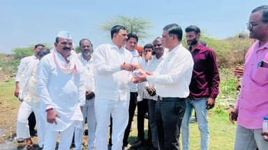 बदनापूर: सोमठाणा येथे सोमठाणा धरणाच्या पाणी पातळीची आमदार नारायण कुचे यांनी केली पाहणी