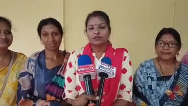 କୁଚିଣ୍ଡା: ମହିଳା ସଂରକ୍ଷଣ ବିଲ୍ କୁ ନେଇ କୁଚିଣ୍ଡା ରେ ଗର୍ଜିଲେ ବିଜେପି ମହିଳା ମୋର୍ଚ୍ଚା କାର୍ଯ୍ୟକର୍ତ୍ତା