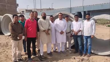 सूरतगढ़: वार्ड-38 में सवा करोड़ की लागत से अंडरग्राउंड नाले का निर्माण शुरू, दावा- पानी निकासी समस्या का होगा समाधान