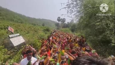 बांका। महारुद्र यज्ञ के आयोजन को लेकर निकाली गई भव्य कलश शोभायात्रा। 1100 महिलाओं एवं युवतियों ने लिया भाग। #अमरपुर #new...