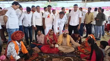 निम्बाहेड़ा: अक्षय तृतीया पर निंबाहेड़ा में 3 समाजों के भव्य सामूहिक विवाह सम्मेलन, सादगी और एकता का अद्भुत संगम दिखा