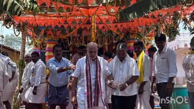 ಶಿರಸಿ: ಬನವಾಸಿಯ ಅಂಡಗಿ ಶ್ರೀ ಬಸವೇಶ್ವರ ದೇವಾಲಯ ದ ಪುನರ್ ಪ್ರತಿಷ್ಠಾಪನೆ ಕಾರ್ಯಕ್ರಮ,ಶಾಸಕ ಹೆಬ್ಬಾರ್ ಭಾಗಿ