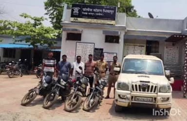 भिवापूर: खैरगाव शिवारात अवैधरित्या जुगार खेळणाऱ्या आठ आरोपीतांविरुद्ध गुन्हा नोंद