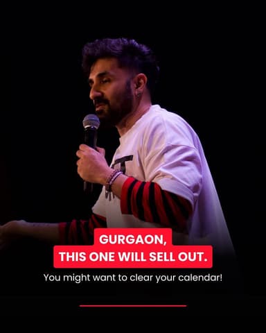 Some shows you plan. Some you regret missing. This will be the second if you wait.🥰
Vir Das: Sounds of India
9th - 10th...