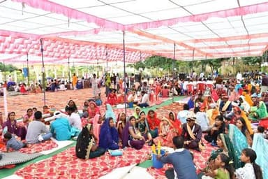 💠मुख्यमंत्री कन्या विवाह योजनान्तर्गत धूम धाम से आयोजित हुआ समुहिक विवाह सम्मेलन
💠विभिन्न तहसीलों से 190 से अधिक जोड़े ...