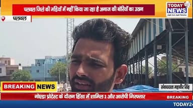 पलवल: जिले की मंडियों में उठान नहीं होने से किसानों को नहीं मिला पैसा ! TODAY24 NEWS