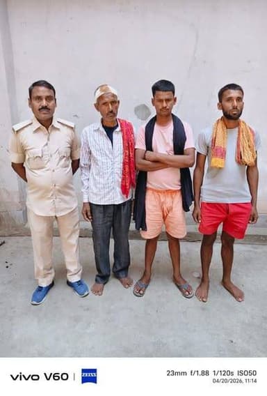 बेलागंज थाने की पुलिस में जमीनी विवाद में हुई मार/पी/ट मामले में 6 लोगों को गिर/फ्ता/र कर भे/जा जे/ल