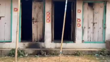 সাব্রুম: মনুবনকুল নতুন বাজারে বিজেপি পার্টি অফিসে দূস্কৃতিকারীরা আগুন ধরিয়ে দেন,থানায় মামলা