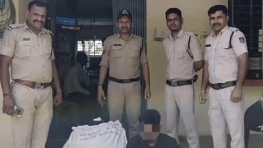 मल्हारगढ़: खात्याखेड़ी रोड पर पिपलिया मंडी पुलिस ने 20 किलो डोडा चूरा के साथ एक तस्कर को पकड़ा