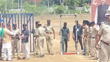 ಗುಂಡ್ಲುಪೇಟೆ: ಪಟ್ಟಣಕ್ಕೆ ಮುಖ್ಯಮಂತ್ರಿ ಸಿದ್ದರಾಮಯ್ಯ ಭೇಟಿ ಹಿನ್ನೆಲೆ ಬಿಗಿ ಪೊಲೀಸ್ ಬಂದೋಬಸ್ತ್