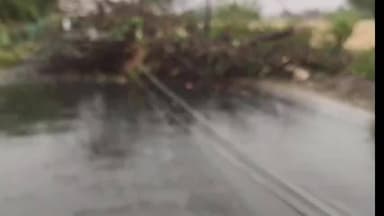 అదిలాబాద్ అర్బన్: ఆదిలాబాద్ జిల్లా లో ఉరుములు, మెరుపులతో కూడిన వర్షం