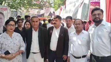 अमरोहा: अमरोहा कचहरी में बार एसोसिएशन चुनाव की सरगर्मी, मतदान शुरू, सुरक्षा के कड़े इंतजाम