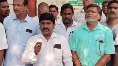 పలాస: బ్రాహ్మణ తర్ల గ్రామంలో శంకుస్థాపన జరిగిన ప్రదేశంలోనే హనుమాన్ విగ్రహ నిర్మాణం చేపట్టాలని మీడియాతో వాపోయిన గ్రామస్తులు