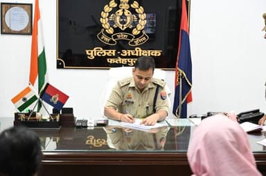 #Spfhr श्री अभिमन्यु मांगलिक द्वारा पुलिस कार्यालय में जनता की समस्याओं को सुनकर उनके गुणवत्तापूर्ण एवं समयबद्ध निस्तारण...