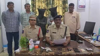 మంచిర్యాల: వేంపల్లి లో చైన్ స్నాచింగ్ కు పాల్పడిన ఇద్దరిని అరెస్టు చేసినట్టు తెలిపిన పోలీసులు