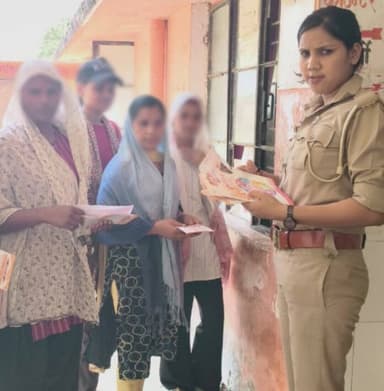 दिनांक 21.04.2026 को जनपद गाजीपुर के #थाना_करंडा की मिशन शक्ति टीम द्वारा #मिशन_शक्ति_फेज_5 (द्वितीय चरण)के तहत महिलाओं...