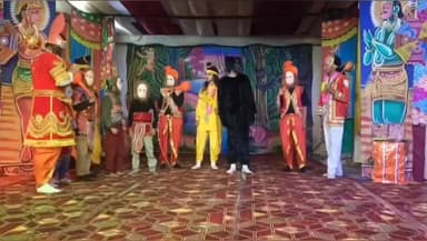 बाराकोट: बारकोट के गल्ला गांव में चल रही रामलीला में मेघनाद वध और सती सुलोचना संवाद का हुआ मंचन