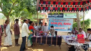 జియ్యమ్మవలస మండలం డంగభద్ర గ్రామంలో ఉచిత వైద్య శిబిరం