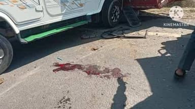 पाली: NH-44 स्थित राधाकुंज ढाबा के पास ट्रक की टक्कर से बोलेरो कार के परखच्चे उड़े, पांच लोग घायल, दो की हालत मरणासन्न