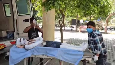 ਲੁਧਿਆਣਾ ਪੂਰਬੀ: ਲੁਧਿਆਣਾ ਦੇ ਪੱਖੋਵਾਲ ਰੋਡ ਤੇ ਹੋਇਆ ਗੈਸ ਪਟਨ ਦੇ ਨਾਲ ਹਾਦਸਾ