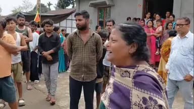 মাৰ্ঘেৰিটা: ডিগবৈত হত্যাকাণ্ডৰ বলি হোৱা আকাশ তিৱাৰীৰ বাসগৃহত কান্দোনৰ ৰোল