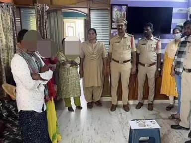 చిలకలూరిపేటలో వ్యభిచార గృహంపై దాడి,నలుగురి అరెస్ట్