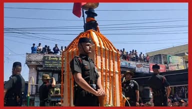 #विक्टोरिया क्रॉस विजेता #गबर सिंह नेगी की जयंती पर उनके स्मारक पर सैनिकों और नगर के वरिष्ठ नागरिकों ने दी शहीद को श्रद...