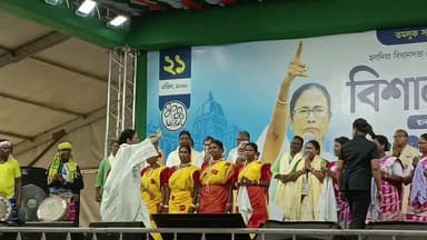 সুতাহাটা: হলদিয়া সুতাহাটা নির্বাচনী জনসভা তৃণমূল সুপ্রিম মমতা বন্দ্যোপাধ্যায়