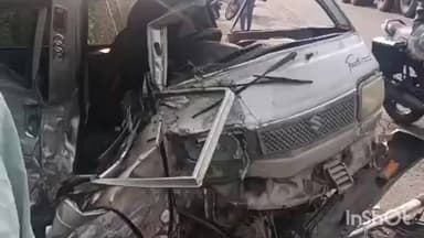 ಶಿವಮೊಗ್ಗ: ಆಯನೂರಿನಲ್ಲಿ ಕ್ರೇಟಾ ಕಾರು ಹಾಗೂ ಓಮಿನಿ ನಡುವೆ ಭೀಕರ ಅಪಘಾತ, ಹಲವರಿಗೆ ಗಾಯ