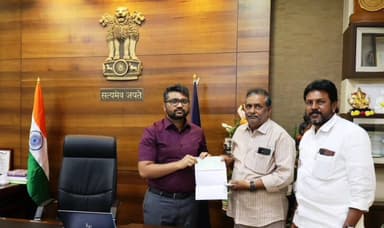 గుంటూరు: 5 శాతం రాయితీతో ముందస్తు పన్ను చెల్లించిన వెంకటరమణ పౌల్ట్రీని అభినందించిన కమిషనర్ మయూర్ అశోక్