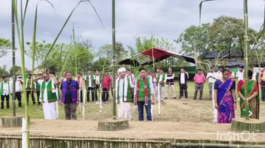 ধেমাজি: মিংমাংত ছহীদ দিৱস উদযাপন, ৰাজ্যৰ বিভিন্ন প্ৰান্তৰ লগতে মিংমাং ত ছহীদ দিৱস উদযাপন কৰা