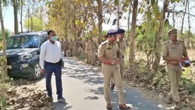 गोंडा: गोली कांड के घटनास्थल का आईजी ने मौके पर पहुंचकर किया निरीक्षण