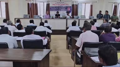 ಕೂಡ್ಲಿಗಿ: 7 ಕೆ.ಪಿ.ಎಸ್, 3 ಪ್ರೌಢ ಶಾಲೆಗಳ ಪ್ರಾರಂಭಕ್ಕೆ ಸಕಲ ಸಿದ್ಧತೆಯ ಸಭೆ;ಸಾಮಾಜಿಕ ಸಮಸ್ಯೆಗಳಿಗೆ ಶಿಕ್ಷಣವೇ ಉತ್ತರ: ಶಾಸಕ ಶ್ರೀನಿವಾಸ್ ಹೇಳಿಕೆ