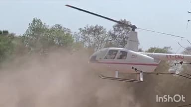 કાલોલ: કાનોડ ગામે વરરાજા હેલિકોપ્ટર લઇને પરણવા પહોંચ્યો, ખેડૂત પિતાએ પુત્રનું સ્વપ્ન પૂરું કર્યું,