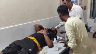 সাব্রুম: সাব্রুম থানার অন্তর্গত ডাকবাংলো চৌমুহনীতে সাব্রুম আগরতলা জাতীয় সড়কের উপর দূর্ঘটনা, আহত দুই