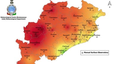 ଟିଟିଲାଗଡ: ଟିଟିଲାଗଡ଼ରେ ତୀବ୍ର ତାପଦାହ ୪୫ ଡିଗ୍ରୀ ପର୍ଯ୍ୟନ୍ତ ପହଞ୍ଚିବ ତାପମାତ୍ରା ସତର୍କ ରହିବାକୁ ପରାମର୍ଶ