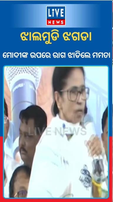 ଝାଲମୁଡି ଝଗଡା: ରାଗ ଝାଡିଦେଲେ ଦିଦି....