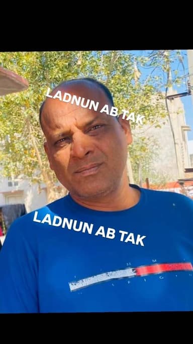 लाडनूँ:-53 साल के #व्यक्ति ने ट्रेन से कटकर की #आत्महत्या,सूचना पर RPF और #पुलिस मौके पर पहुंची,टीम हारे का सहारा के संय...