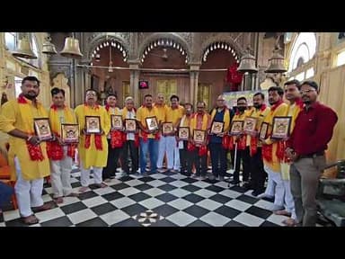 हनुमान जी महाराज सेवा समिति ने कार्यकर्ताओं का किया भव्य सम्मान#jnsnews24 #jannayaksamrat #virelne