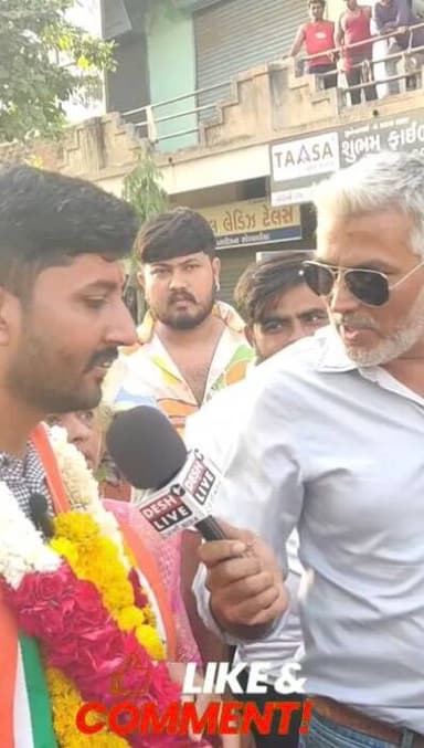 कभी बुलडोज़र के ख़िलाफ़ थे पोस्टर बॉय, अब कांग्रेस के टिकट पर लड़ रहे AMC चुनाव। Desh Live | Sahal Qureshi | Kapil Desai...