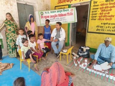 पोषण पखवाड़ा अंतर्गत जैराखास, नैगुवा, लड़वारी, आयुष बिंग निवाड़ी में निःशुल्क आयुर्वेद चिकित्सा शिविर आयोजित
आयुर्वेद शि...