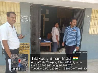 भागलपुर, 21 अप्रैल 2026, जिलाधिकारी डॉक्टर नवल किशोर चौधरी के आदेश पर आज भागलपुर के सभी प्रखंडों के लिए नामित वरीय पदाधि...