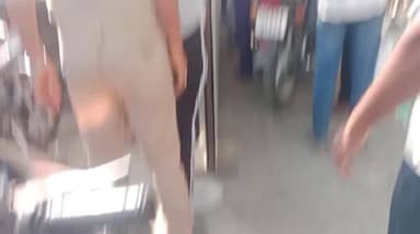 बांसी: उसका बाजार थाना क्षेत्र के एचपी पेट्रोल पंप पर पेट्रोल लेने के लिए युवक आपस में भिड़े, वीडियो हुआ वायरल