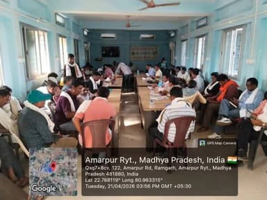 अमरपुर में जनगणना अभियान को मिली गति, जल्द होगा 100% लक्ष्य पूरा
जिला कलेक्टर एवं जनगणना अधिकारी श्रीमती अंजू पवन भदौरि...