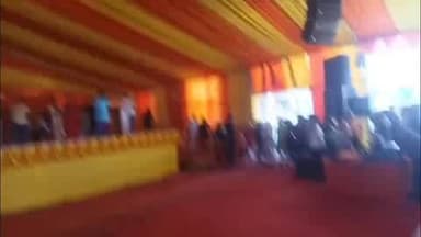 मुशहरी: रोहुआ में संतों का महाजुटान, जगतगुरु रामभद्राचार्य ने दीनानाथ को रामजानकी मठ का महंत बनाया