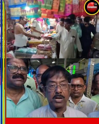 তীব্র গরমে প্রচার সারলেন তৃণমূল প্রার্থী জ্যোতিপ্রিয় মল্লিক