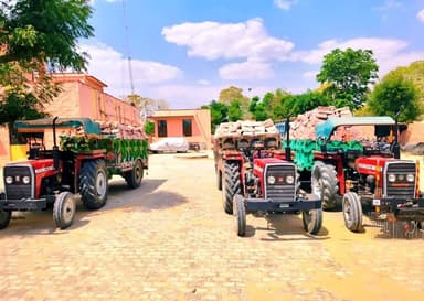श्री रोशन मीना SP नागौर के निर्देशानुसार जिला नागौर में अवैध खनन/परिवहन के विरूद्ध थाना गोटन द्वारा गश्त के दौरान अवैध ख...