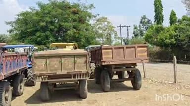 नगरी: तेहसीलदार ने रेत के अवैध परिवहन व खनन कर रहे 5 ट्रैक्टर को जब्त कर थाना को सौंपा