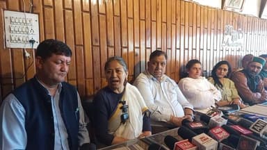 हिमाचल प्रदेश कांग्रेस कमेटी की महिला अध्यक्ष जैनब चंदेल की प्रेस वार्ता देखें लाइव